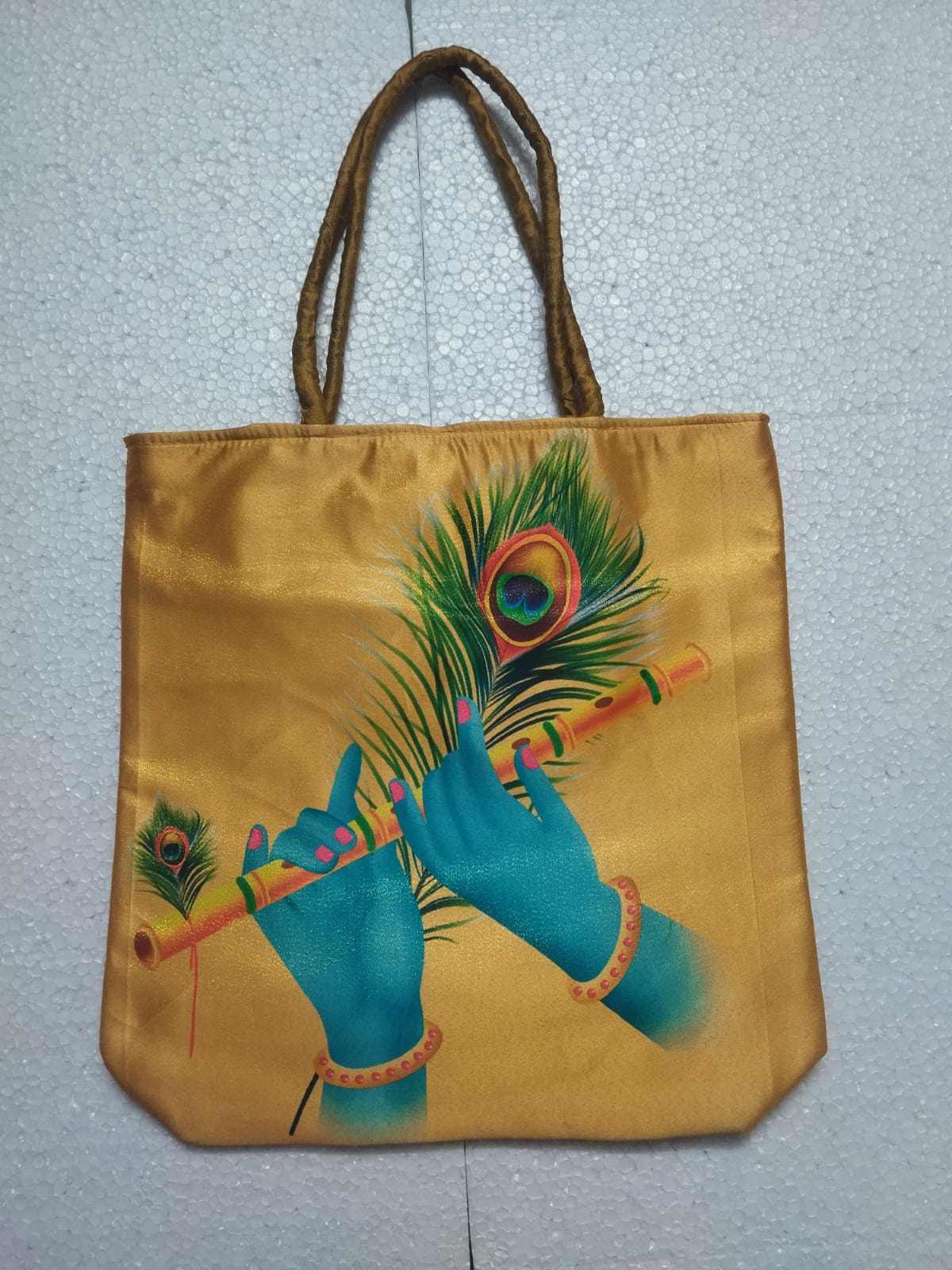 Floral Design Cool Tote Bag - Rajasthani Haat